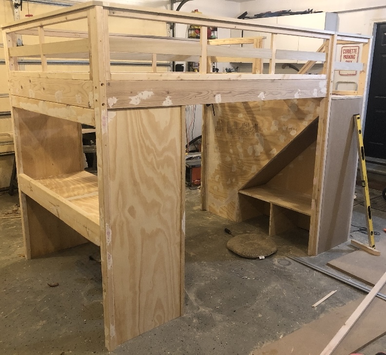 Custom Kids' Loft Bed – Photo 4
