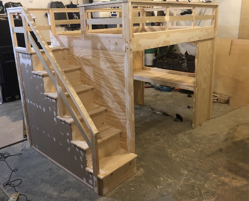 Custom Kids' Loft Bed – Photo 3