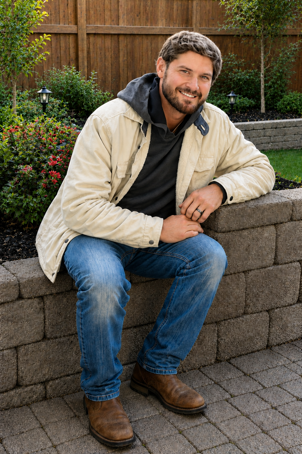 Evan Kaiser, Founder & Lead Craftsman of Home & Hardscape