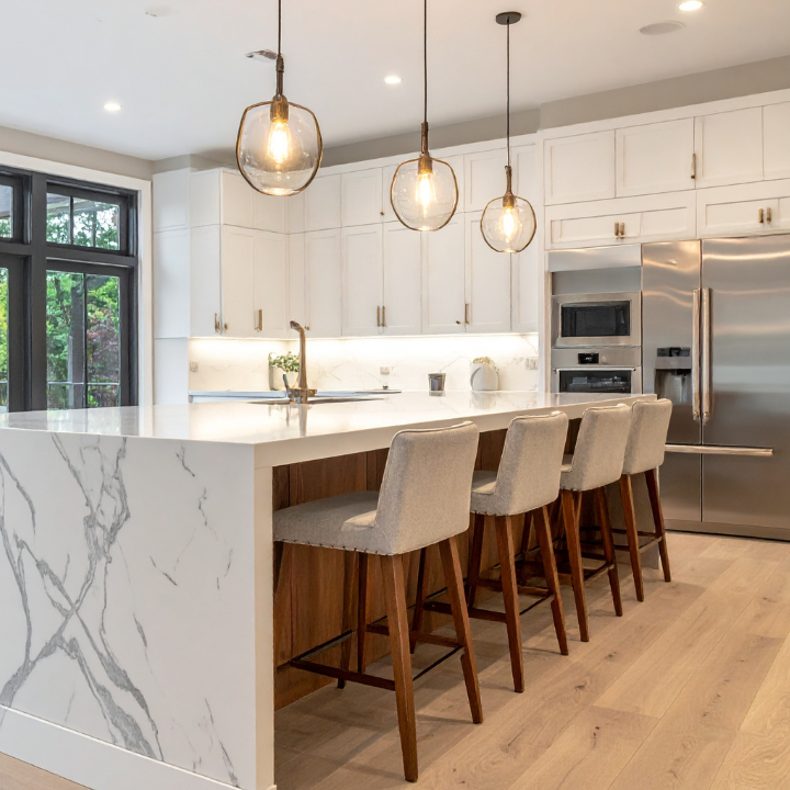 Luxury kitchen renovation by Home & Hardscape