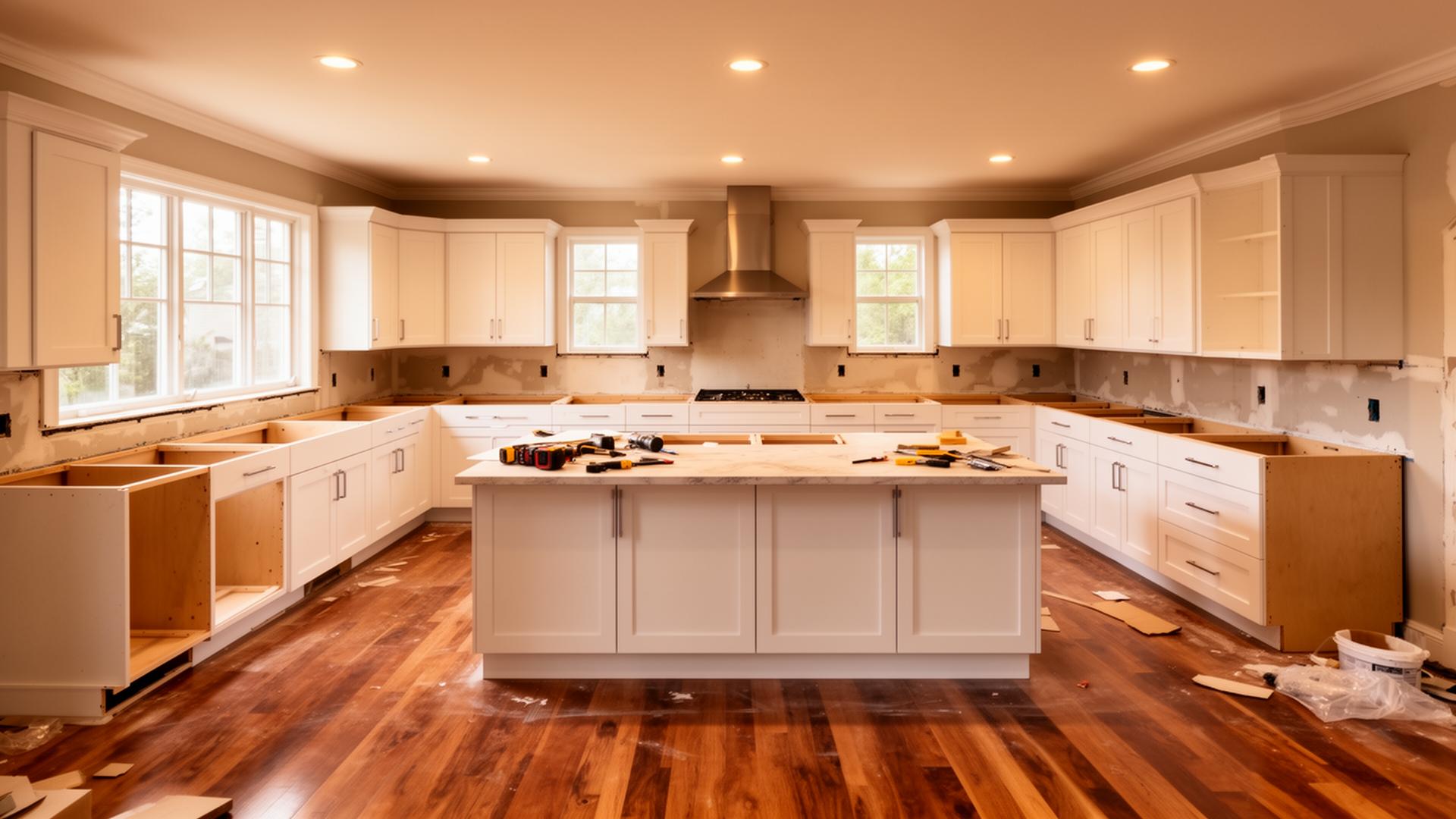 Interior Renovation by Home & Hardscape in Metro Detroit