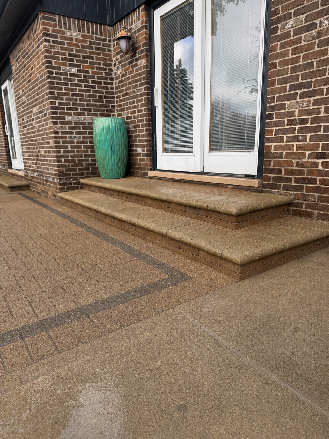 Paver Patio, Stairs & Garden Build – Photo 3