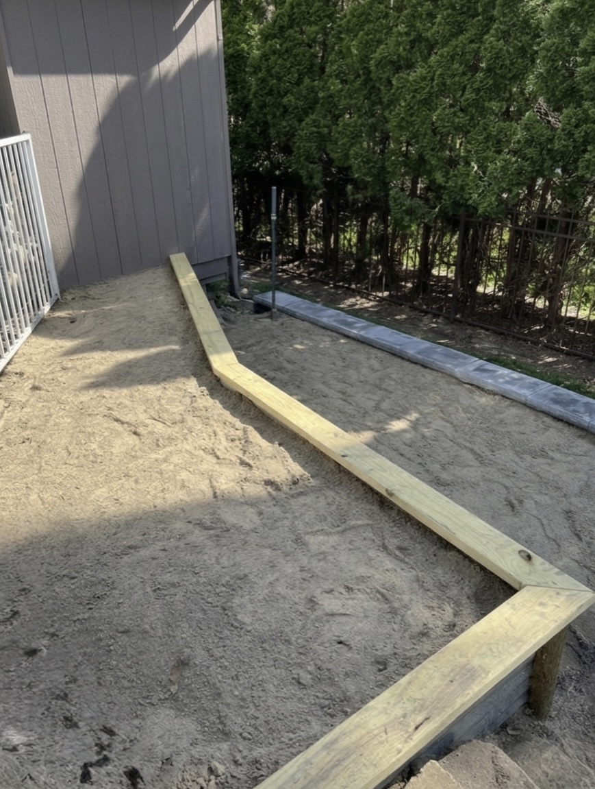 Paver Patio, Stairs & Garden Build – Photo 10